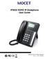 IP3022 SOHO IP Deskphone User Guide