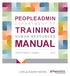 PEOPLEADMIN DEPARTMENT OF TRAINING HUMAN RESOURCES MANUAL