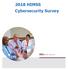 2018 HIMSS Cybersecurity Survey
