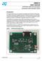 UM0212 User manual. STOTG04 USB OTG full-speed transceiver demonstration board. Introduction