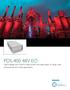PDS V EO High-wattage and outdoor rated power and data supply for large scale architectural and media applications