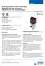 Electronic pressure switch with display Model PSD-30, standard version Model PSD-31, with flush diaphragm