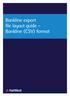 Bankline export file layout guide Bankline (CSV) format