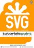 Scalable Vector Graphics commonly known as SVG is a XML based format to draw vector images. It is used to draw twodimentional vector images.
