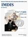 This User Guide contains step-by-step instructions for IMDIS and the reporting on programme performance by departments/units.