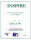 INSPIRE. User Screen Guide: MST, Clinical