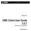 DME Client User Guide 3.5.7
