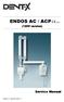 ENDOS AC / ACP Service Manual. (120V version) Release 17 July 2013 (Rev. 7)