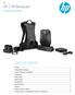 HP Z VR Backpack. Table of contents. Frequently asked questions