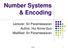Number Systems & Encoding