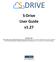 S-Drive User Guide v1.27