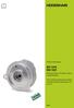 ECI 1319 EQI Product Information. Absolute Rotary Encoders without Integral Bearing