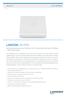 LANCOM LN Dual-radio enterprise-class 11ac Wave 2 Wi-Fi access point with up to 1733 Mbps 100% Cloud-ready. Wireless LAN