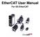 EtherCAT User Manual. For SS EtherCAT