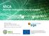 MICA. Minerals Intelligence Capacity Analysis. The European Raw Materials Intelligence Capacity Platform (EU-RMICP)