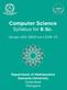 Computer Science. Syllabus for B.Sc. (As per UGC CBCS w.e.f ) Department of Mathematics Osmania University Hyderabad Telangana