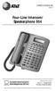Four-Line Intercom/ Speakerphone 954