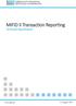 MiFID II Transaction Reporting. Technical Specification