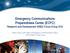 Emergency Communications Preparedness Center (ECPC) Research and Development (R&D) Focus Group (FG)