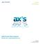 Axis Portal. AXIS Portal Client Support Surveys User Manual