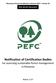 Notification of Certification Bodies for assessing sustainable forest management in Romania