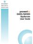 G400/G2000 Appliances User Guide