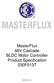 MasterFlux 48V Cascade BLDC Motor Controller Product Specification 030F0137
