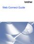 Web Connect Guide. Version 0 USA