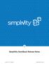 SimpliVity OmniStack Release Notes
