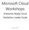 Microsoft Cloud Workshops. Enterprise-Ready Cloud Hackathon Leader Guide