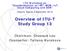 Overview of ITU-T Study Group 13