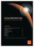 Orange Digital Media Index Summer / Autumn 2008