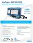 MaxTester 940/945 OLTS FULLY AUTOMATED FASTEST BIDIRECTIONAL MEASUREMENTS FOR INSERTION LOSS, OPTICAL RETURN LOSS AND FIBER LENGTH