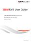 GSM EVB User Guide. GSM/GPRS/UMTS/HSPA/NB-IoT Module Series. Rev. GSM_EVB_User_Guide_V3.4. Date: