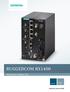 RUGGEDCOM RX1400. Multiprotocol intelligent node. siemens.com/rx1400. Edition 01/2016. Brochure