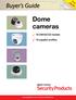 Dome cameras. 10 CMOS/CCD models. 10 supplier profiles