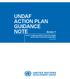 UNDAF ACTION PLAN GUIDANCE NOTE
