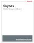 Skynax. Mobility Management System. Installation Guide