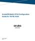 ArubaOS-Switch IPv6 Configuration Guide for YA/YB.16.04