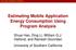 Estimating Mobile Application Energy Consumption Using Program Analysis