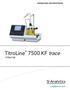 OPERATING INSTRUCTIONS. TitroLine 7500 KF trace TITRATOR