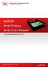 ACR38F Smart Floppy Smart Card Reader