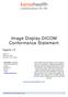 Image Display DICOM Conformance Statement