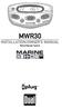 MWR30. INSTALLATION/OWNER S MANUAL Wired Remote Control MARINE