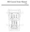 HD Coaxial Tester Manual V2.10