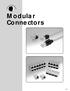 Modular Connectors 75