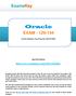 Oracle EXAM - 1Z Oracle Database 11g: Program with PL/SQL. Buy Full Product.