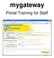 mygateway Portal Training for Staff