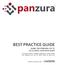 BEST PRACTICE GUIDE USING THE PANZURA GFS TO ACCELERATE AUTODESK VAULT. Created in conjunction with