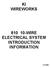 KI WIREWORKS WIRE ELECTRICAL SYSTEM INTRODUCTION INFORMATION